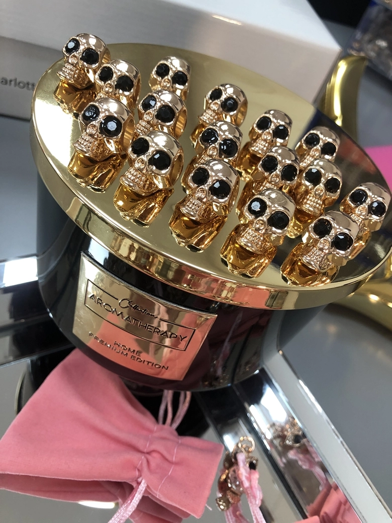 Charms zawieszka ozdoba do butów czaszka X005