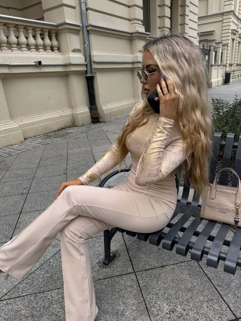 Bluzka SKIN – gold