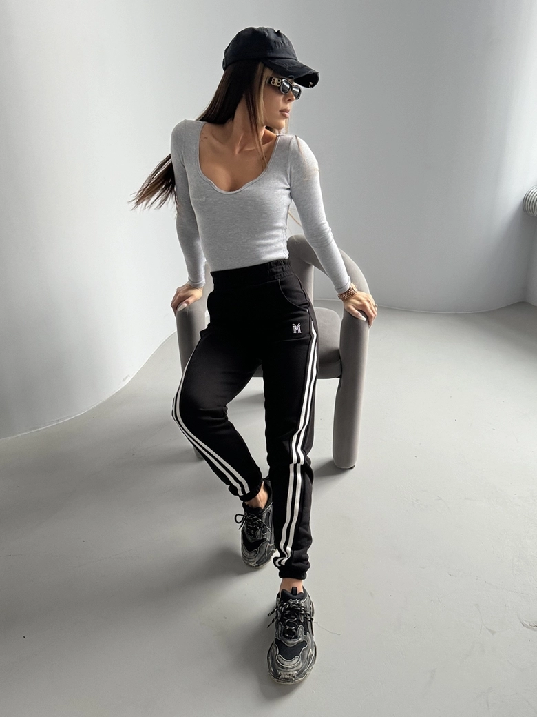 Spodnie czarne Amaze Me T10646