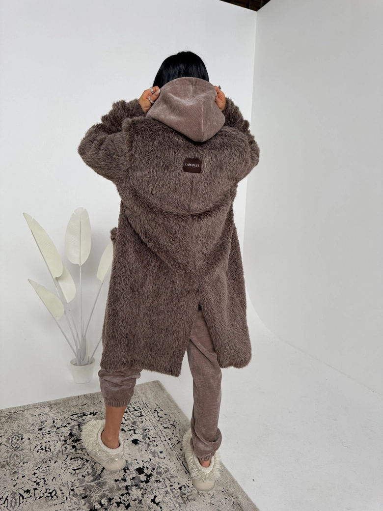 Płaszcz ALPHA czekolada