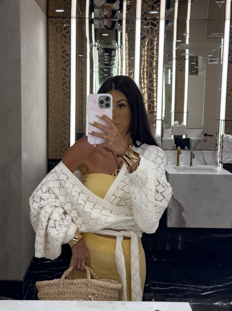 Kimono AMEIRO - ecru