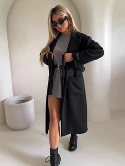 Płaszcz BOSS – czarny