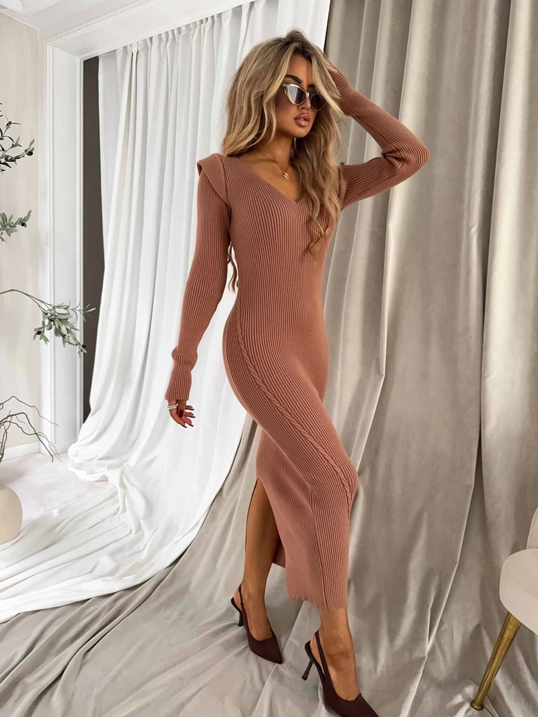 Sukienka LORDIS - carmel