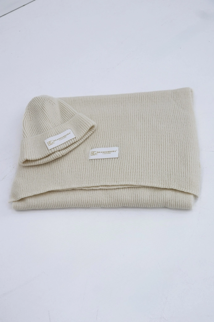 Szalik BG Bear | waniliowy