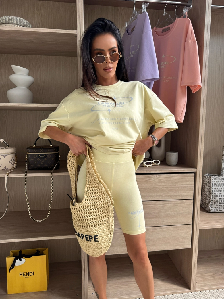 Spodenki BURST żółte