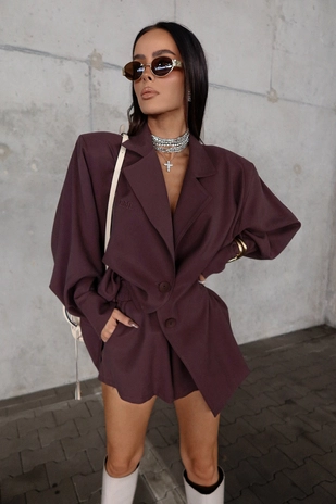 Komplet AFFECT czekolada