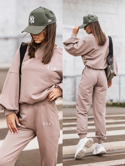 Bluza dresowa beżowa Roxie CY472