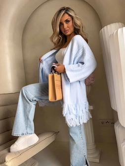 Kardigan ORIANA - baby blue