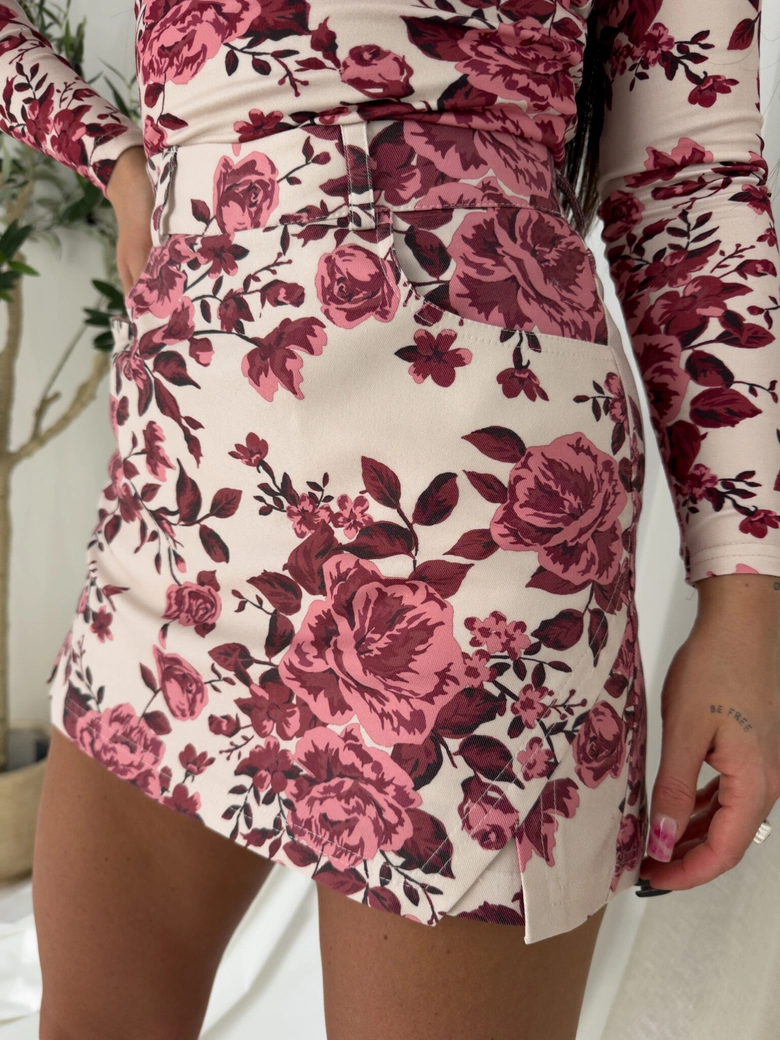 Spódnico-szorty ICON jeans - romantic