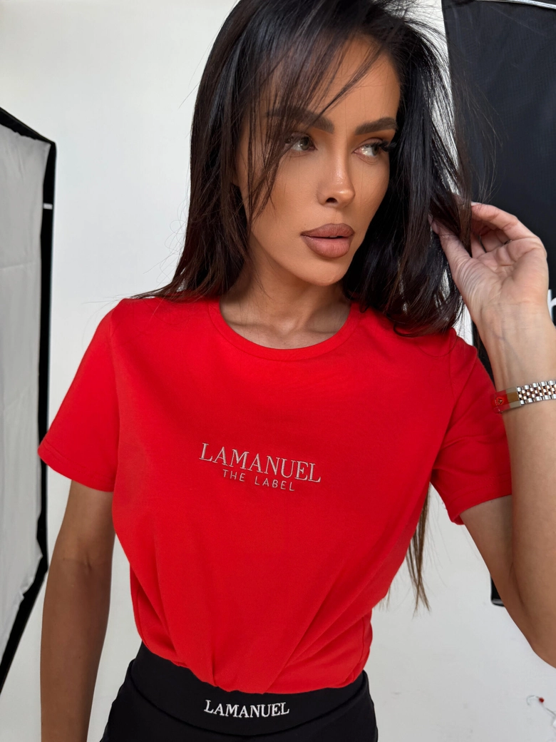 Tshirt MIRA czerwony
