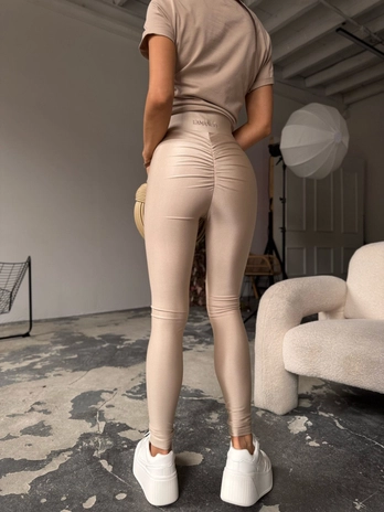 Legginsy BEFORE beż