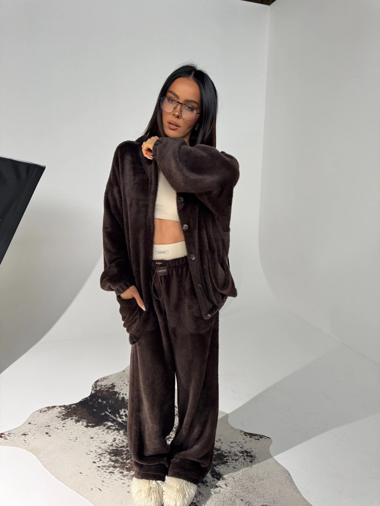 Spodnie TENDER czekolada