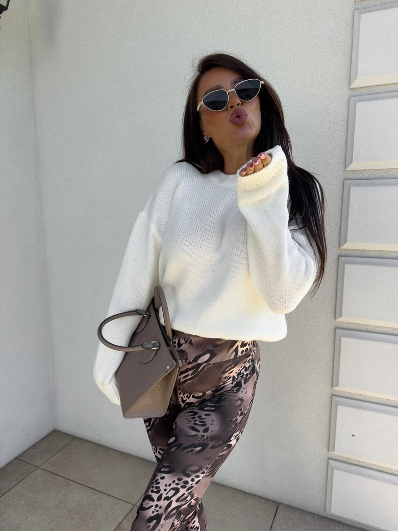 Sweter NERYS – ecru