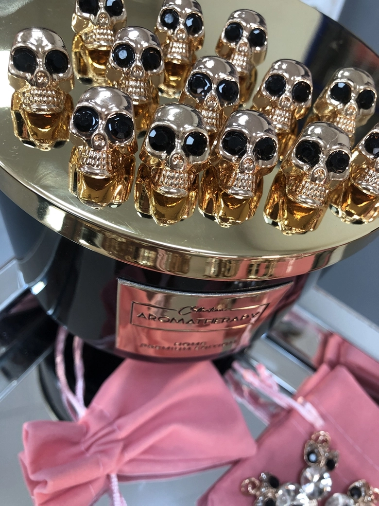 Charms zawieszka ozdoba do butów czaszka X005