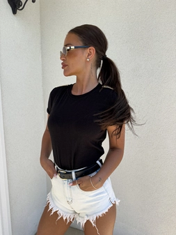 T-shirt pagon DIAMOND- czarny C17642