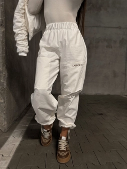 Spodnie NOTHING ecru T16208