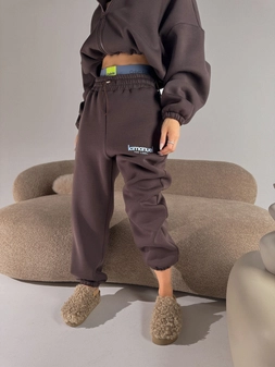 Spodnie CREAMY czekolada