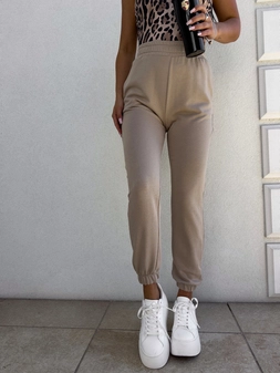 Spodnie dresowe CLASSIC - jasny beż