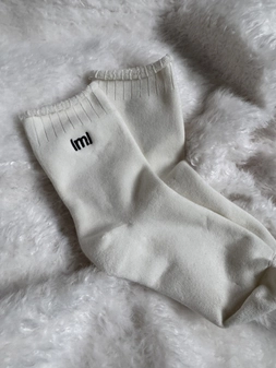 Skarpety PRESENT ecru