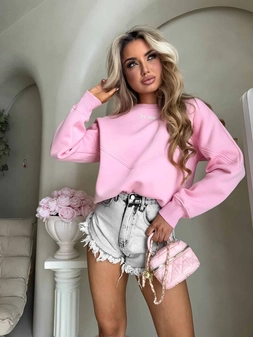 Bluza LOVE - różowa