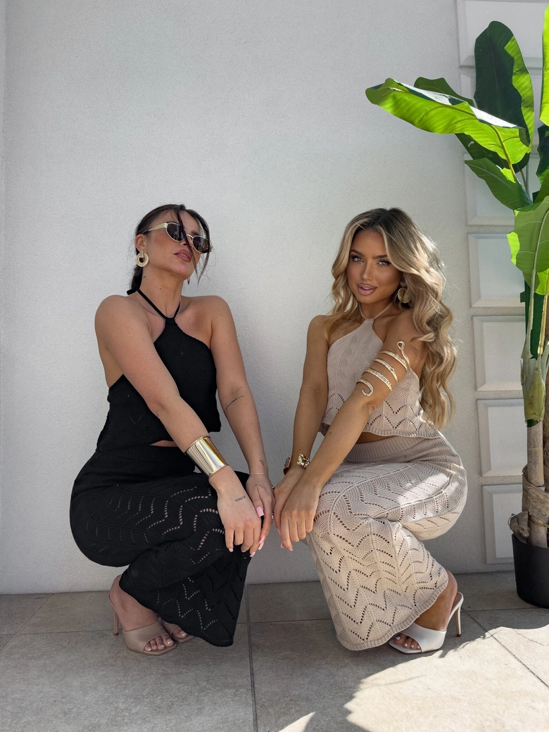 Komplet MARBELLA - czarny