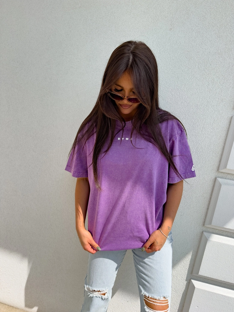 T-shirt PLAY - fioletowy