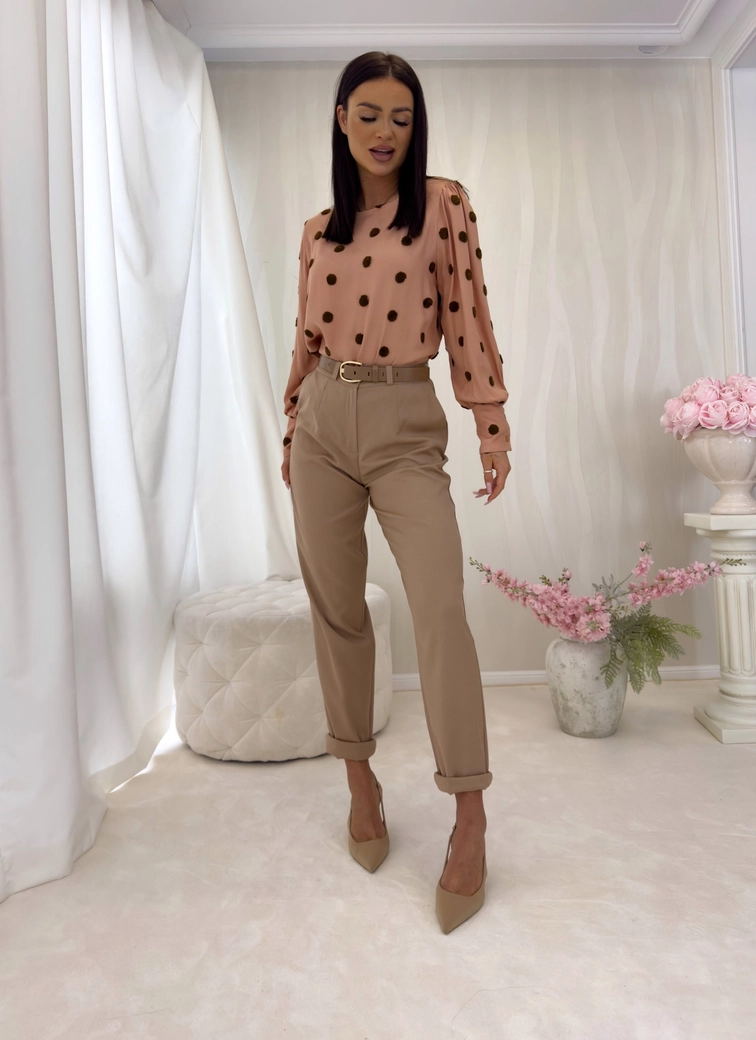 Bluzka LUCA - pudrowy róż C18619