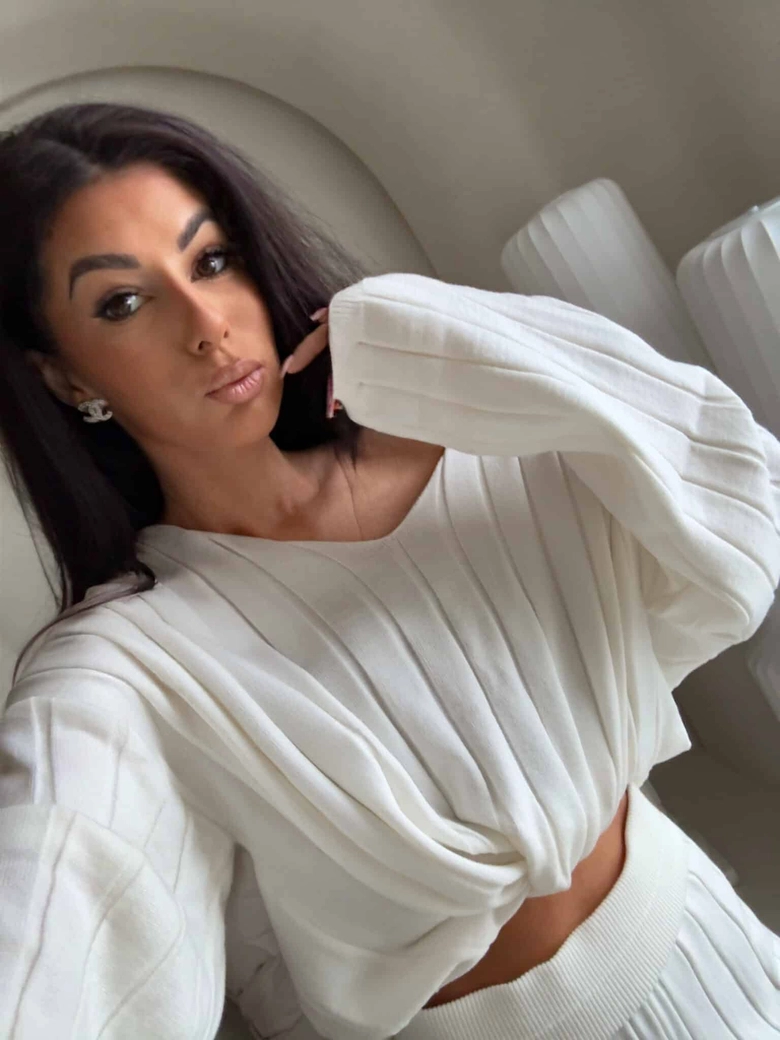 Komplet CANDICE – ecru