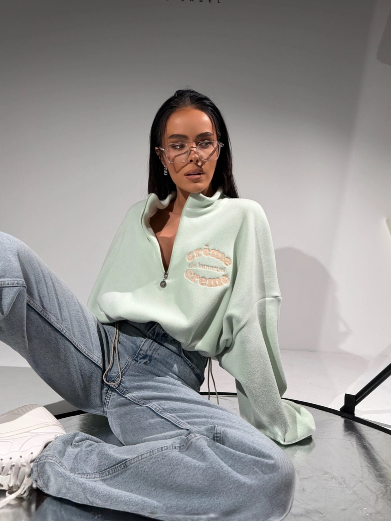 Bluza CREME matcha