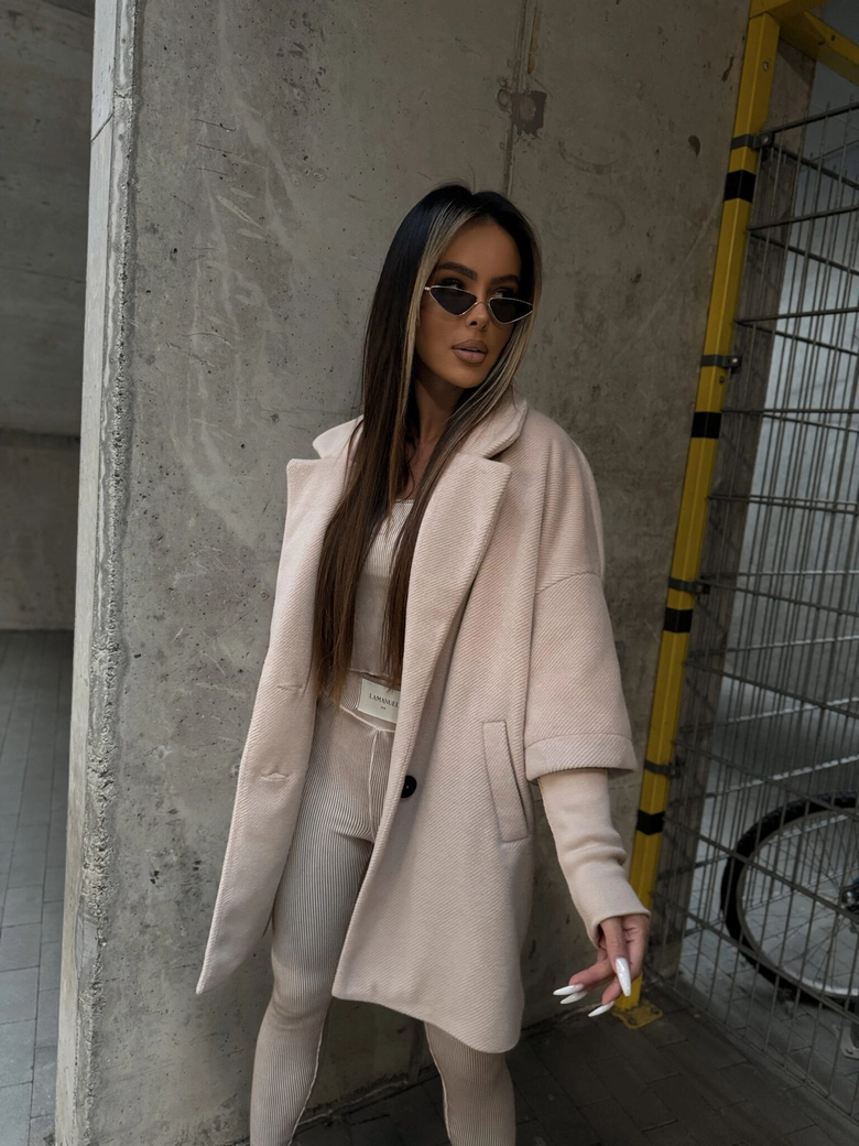 Płaszcz ETERNAL beż H16155