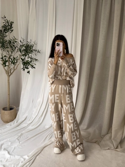 Komplet MORE – beżowy