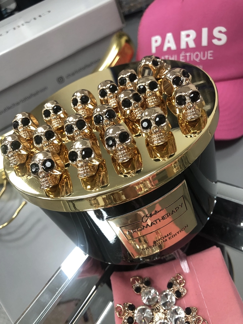 Charms zawieszka ozdoba do butów czaszka X005