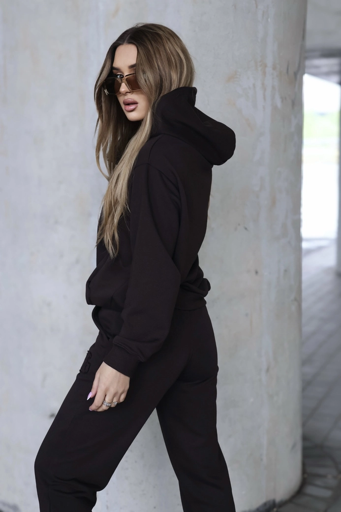 Dres damski BG Matchy | gorzka czekolada