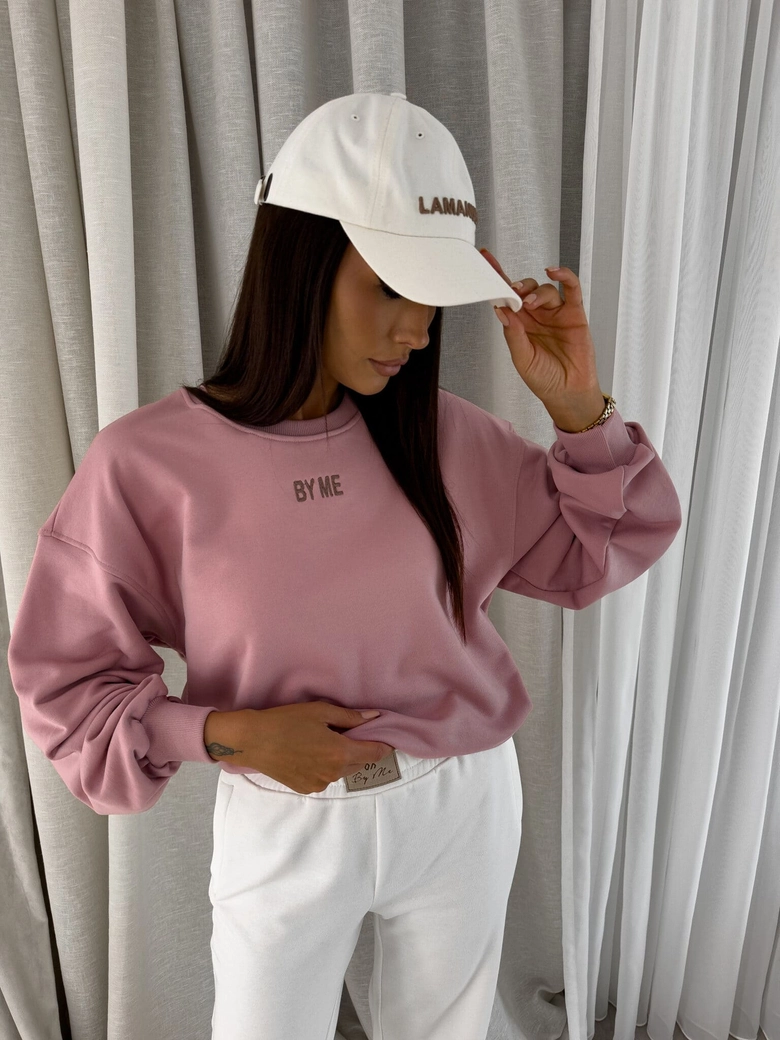 Bluza COTTON - brudny róż