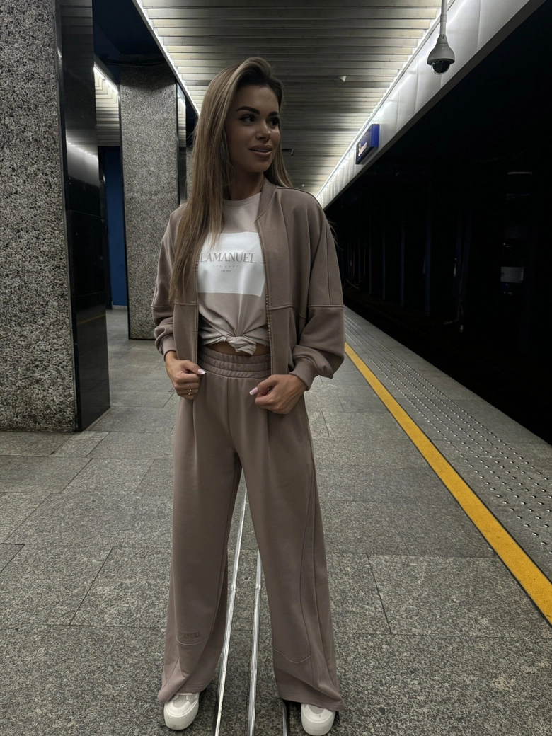 Bluza UNPLUGGED cappucino CY15482