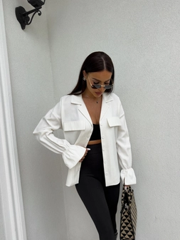 Koszula KEILA - ecru