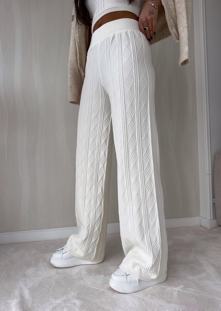 Spodnie SAMIRA - ecru