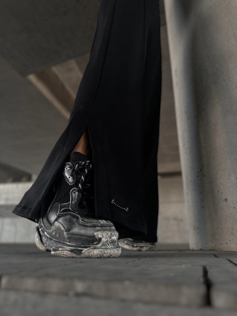 Spodnie THE TWIN czarne T15711