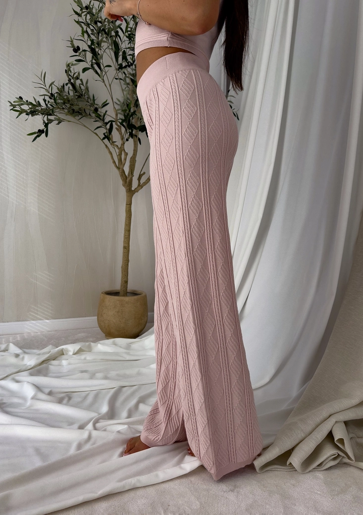 Komplet SAMIRA - pudrowy róż