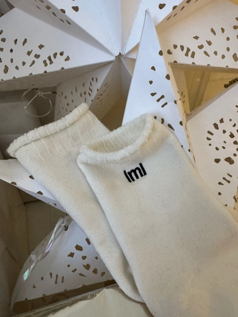 Skarpety PRESENT beż