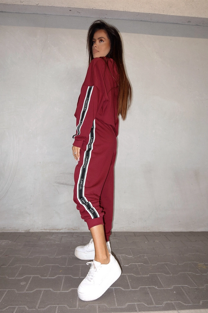 Komplet THAT ONE bordo