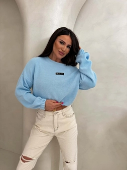 Sweter CANOA – niebieski