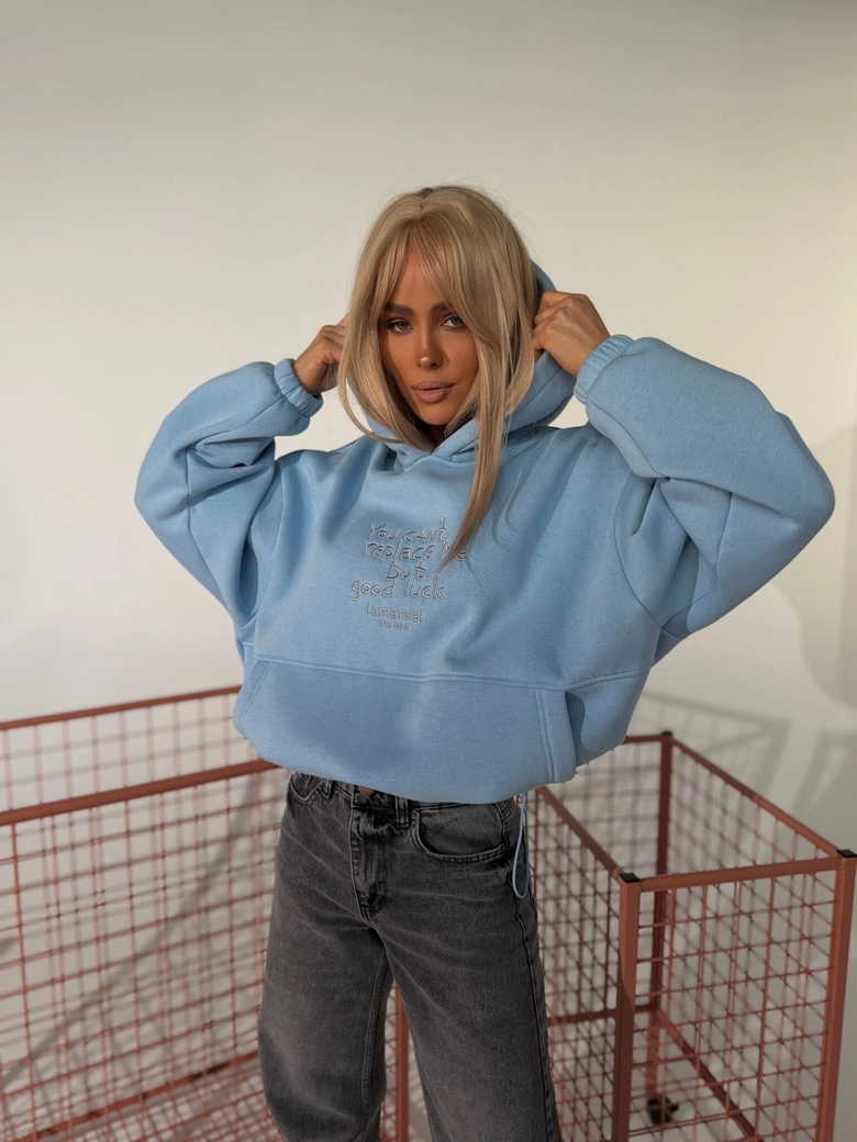 Bluza BLOW UP błękit