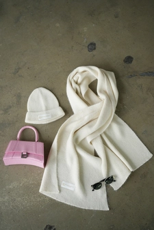 Szalik BG Bear | waniliowy