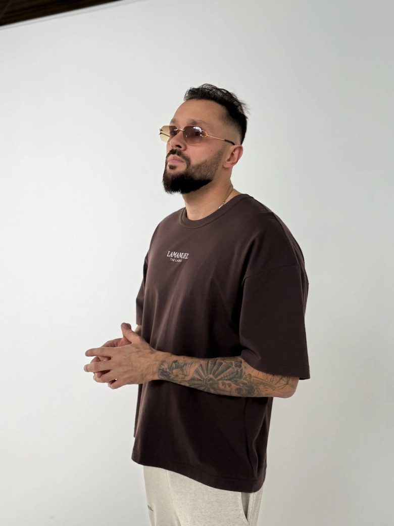 Tshirt CORE czekolada