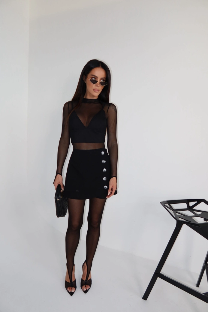 Spódnica FOLD czarna