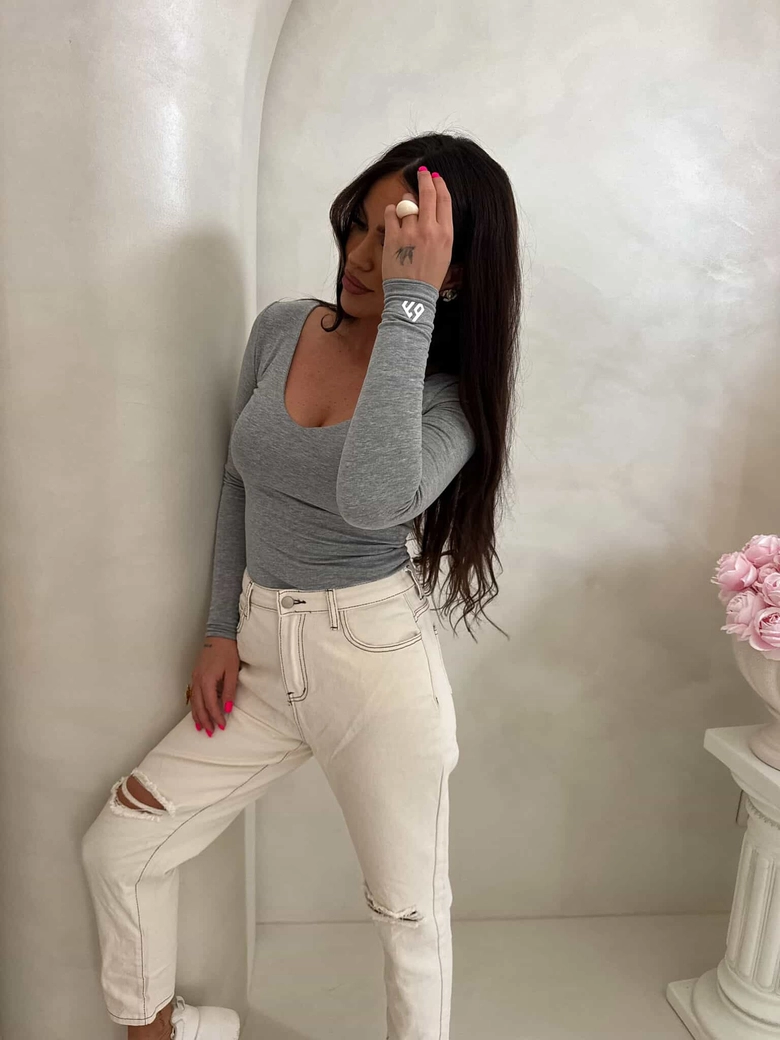 Bluzka VENEZIA - szara