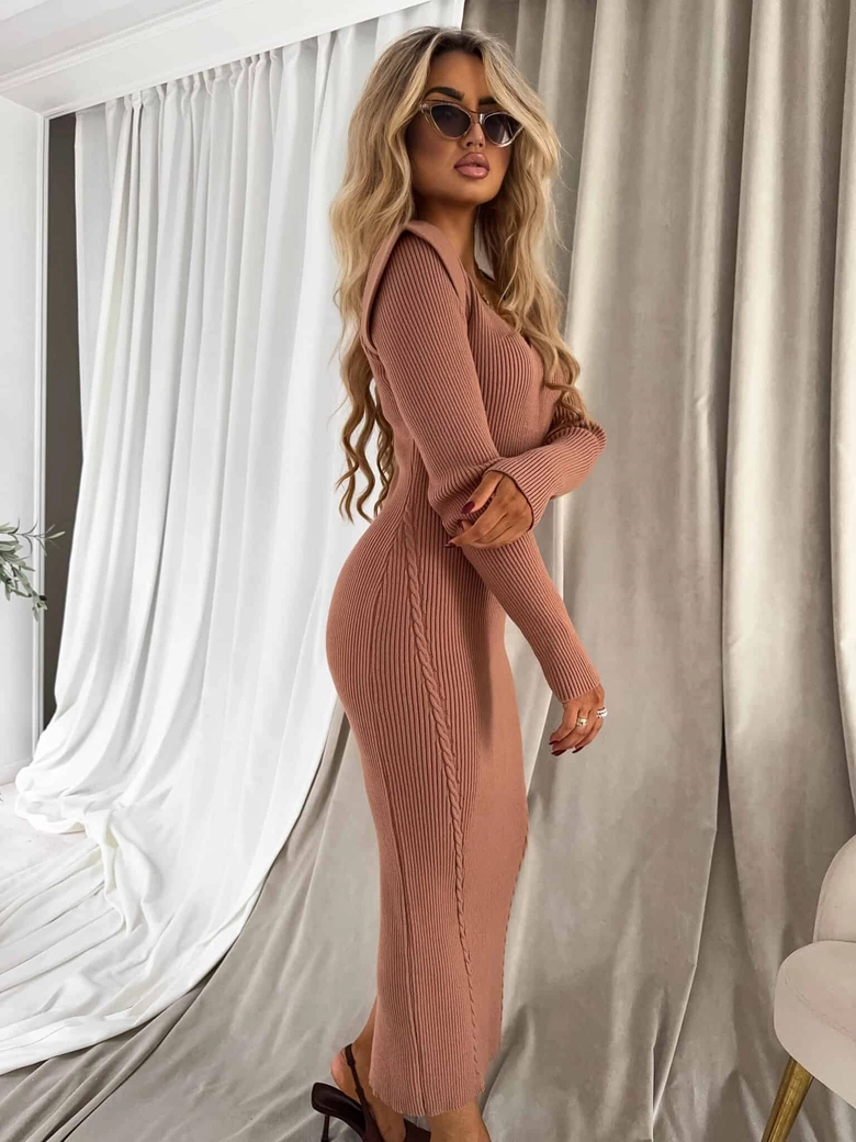 Sukienka LORDIS - carmel