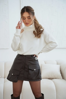 Sweter damski BG Gigi | ecru