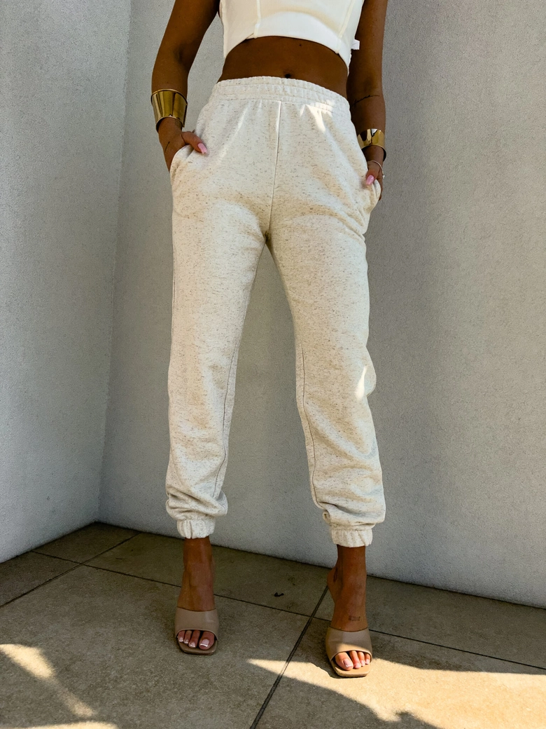 Spodnie joggery BODA – konopia